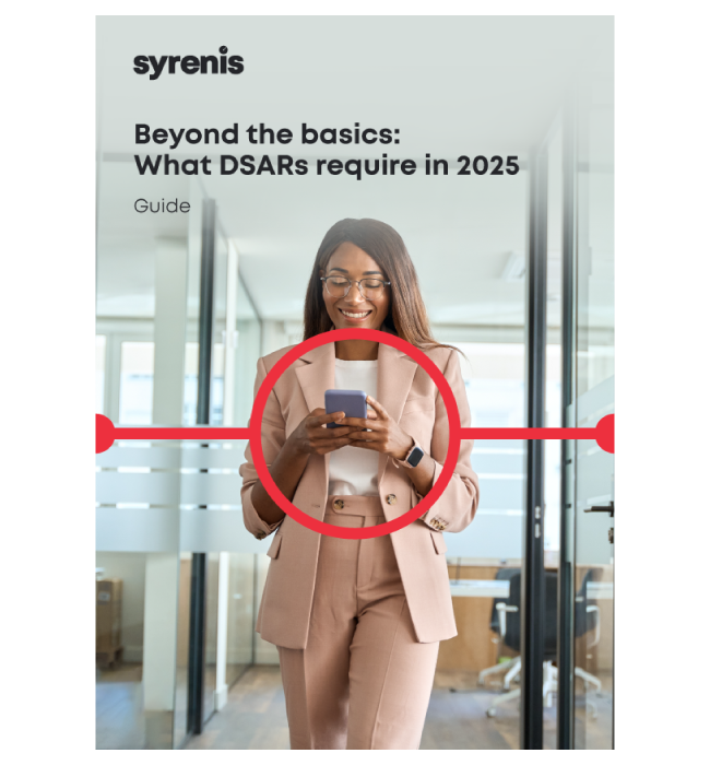 Beyond the basics What DSARs require in 2025 split image 650x700