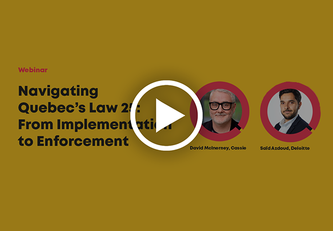 Webinar: Navigating Law 25