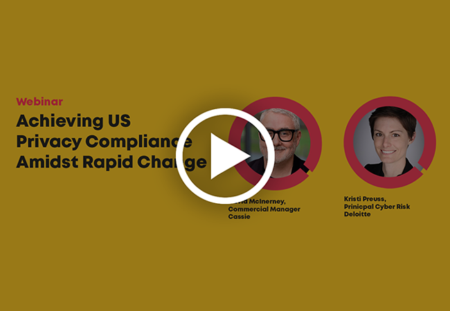 Webinar: US Privacy Compliance