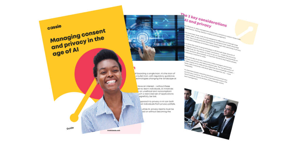 Managing consent and privacy in the age of AI
