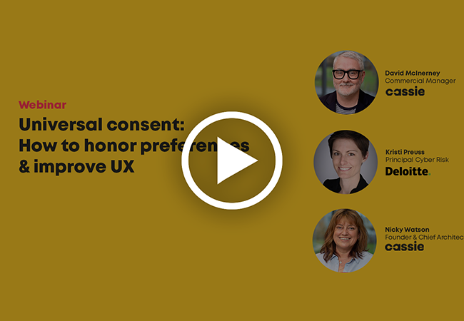 Cassie Webinar Universal Consent