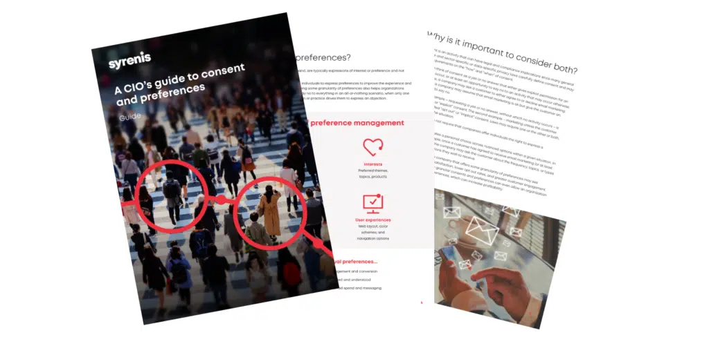 A CIO's guide to consent and preferences