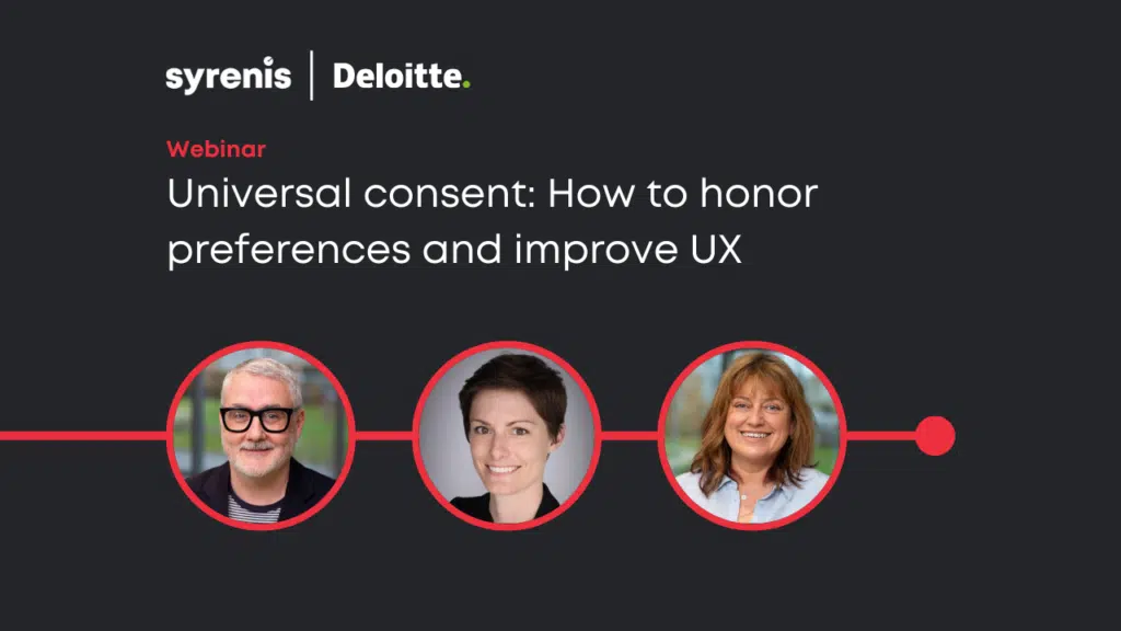 Webinar - Cassie founder joined by Deloitte in webinar on Universal Consent Form
