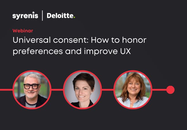 Webinar - Cassie founder joined by Deloitte in webinar on Universal Consent