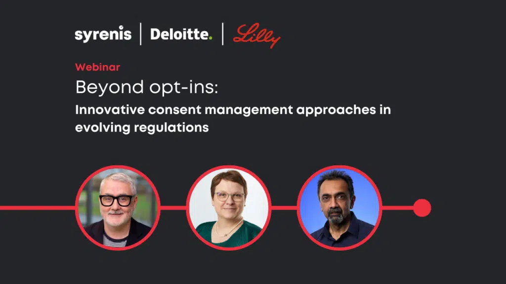Webinar - Cassie hosts webinar featuring Deloitte and Eli Lilly panelists Form