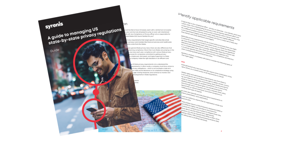 A guide to managing US state-by-state privacy regulations