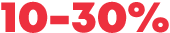 10-30%