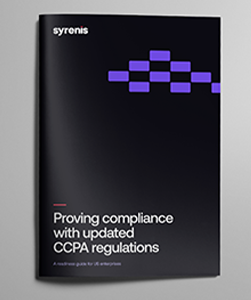 Proving Compliance with the Updated CCPA Regulations